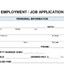 job application