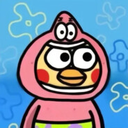 比奇堡派大白给星