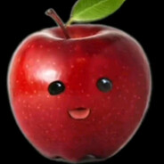A cute apple