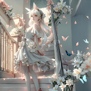 𝓢𝓛𝓚丨花と葉と蝶