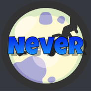 never