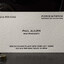 Paul Allen's Card