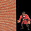 the guy who laughs at walls