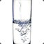 Meduim glass of water