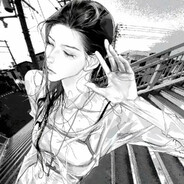 老奶拄拐吃炸鸡