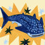 blue fish