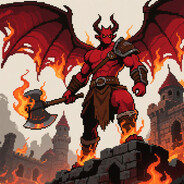 无敌烈焰恶魔大王