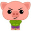 Cerdito Enojon