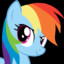 ♥PONNYPEEK♥ Rainbow Dash