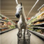 supermarket horses