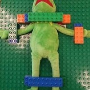 Crucified Kermit
