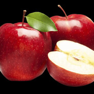 порезаные яблоки