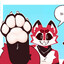 Silver pawjob