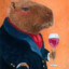 Fancy Capybara Man [Exhib.GG]