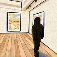 走在桥上的小虫