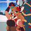 stupid dumb reindeer girl