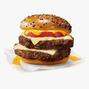 安格斯max厚牛芝士堡