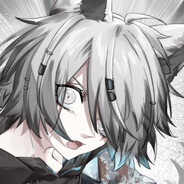 狂暴愤怒白色狼狗