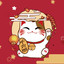 one cat