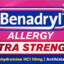 50mg of Benadryl