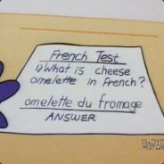 omelette du fromage