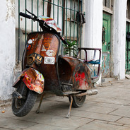 Rusty Scooter