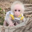albino baby man