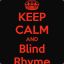 Blind Rhyme Production