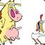 Cow&amp;&amp;Chicken