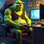 Gaming shrek