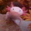 Smiling axolotl