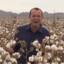 proud cotton farm owner