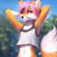 winter snow fox