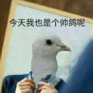 今天我也是个帅鸽呢