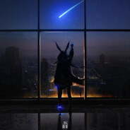 上帝眷顾的背影