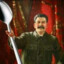 Stalin colher comicamente grande