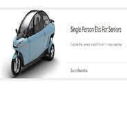 Single Person EV's For Seniors