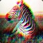 A Trippy Zebra