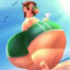 luigi big butt