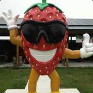 Big Strawberry Man