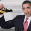Obama&#039;s Left Shoe