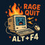Alt + F4