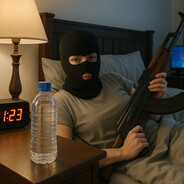 Nightstand Waterbottle