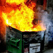 Dumpster On Fire