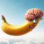 Brain-Damaged Banana in the Sky