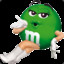 Green M&amp;M