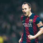 Andres Iniesta of cs