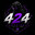424
