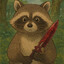Raccoon Back