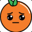 sad orange